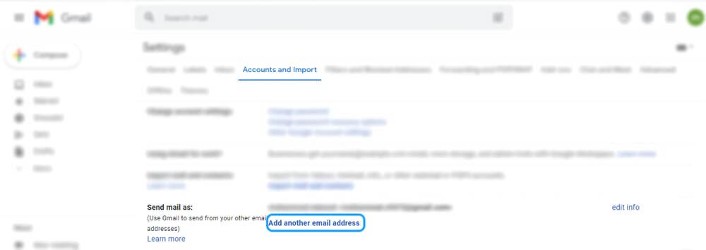 مرحله سوم اتصال ایمیل شرکتی به اکانت Gmail